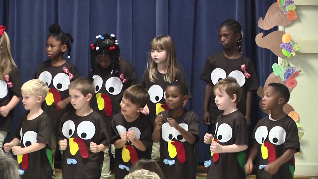 Bovina Elementary Kindergarten Program Give Thanks YouTube