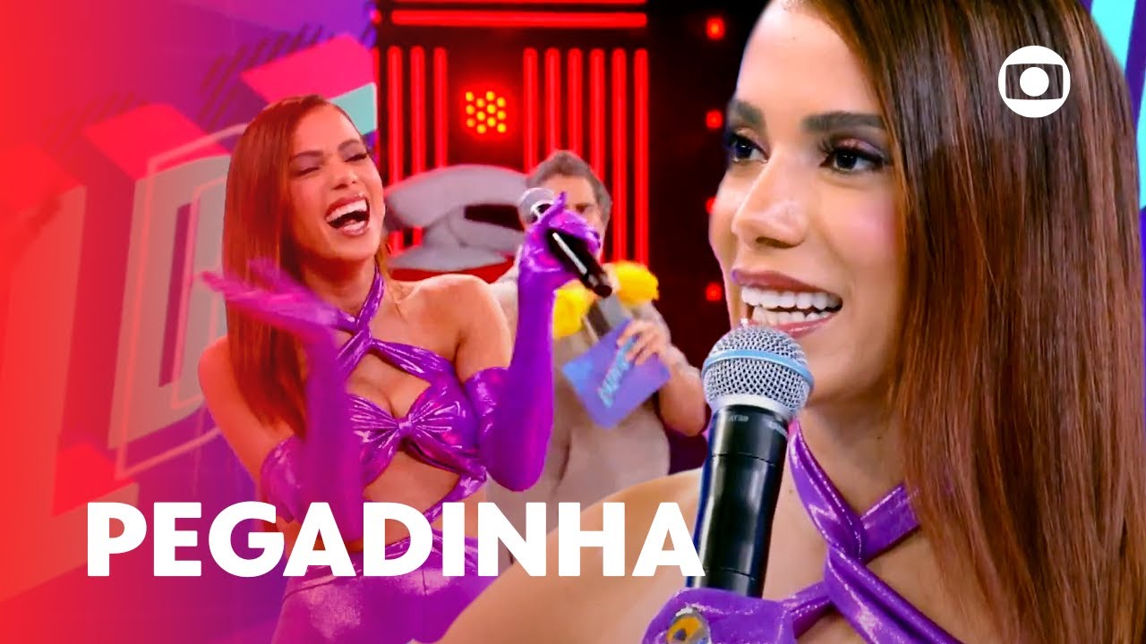 Anitta fala da saudade de se apresentar no Brasil e cai em pegadinha do Mion! | Caldeirão | TV Globo