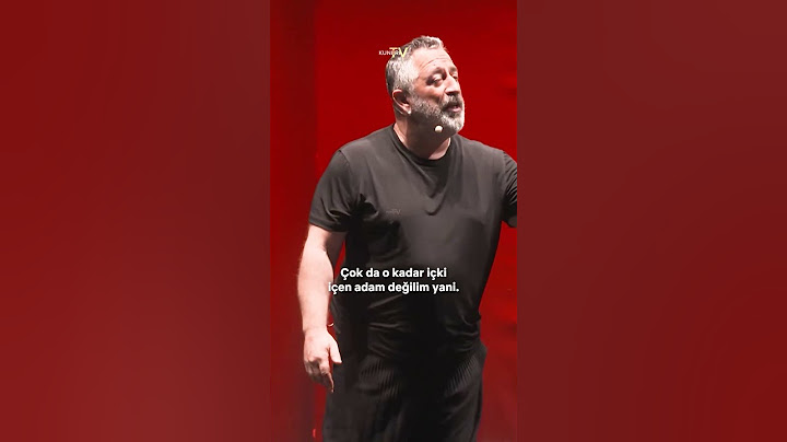 Cem Yılmaz kendi yeni gösterisinde özeleştiri yapıyor 😂