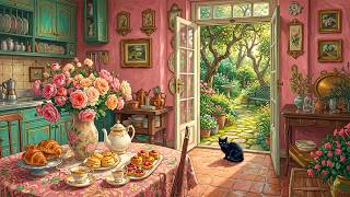 Vintage Classic 1950s Playing in Another Room on a Peaceful Spring Morning |  Cottage Garden Vibes screenshot 1