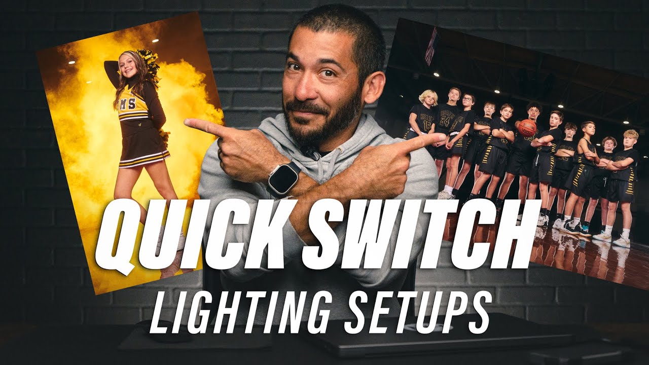 Quick Switch Lighting Setup - YouTube