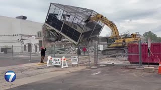 Demolition of old Greene County sheriff’s office nears completion | WHIO-TV