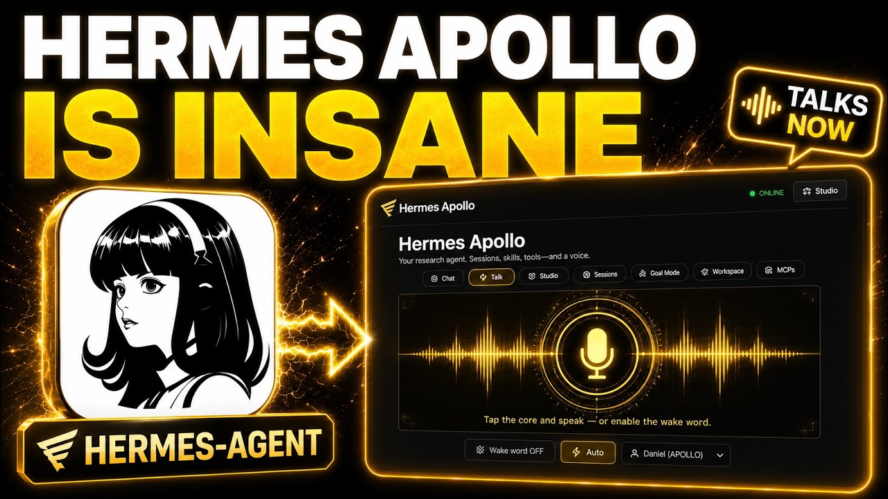 Hermes Apollo AI is INSANE!