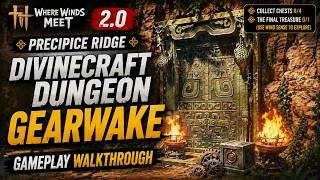 Divinecraft Dungeon Gearwake - Gameplay Walkthrough - Precipice Ridge - Where Winds Meet 2.0