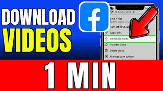 How To Download Videos From Facebook 2026 (Fast And Easy)