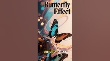 The Butterfly Effect Explained in 20 Seconds 🦋💭
