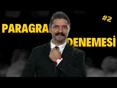 Paragraf Denemesi - 2 | Sınav tadında | Rüştü Hoca