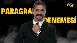 Paragraf Denemesi  2 | Sınav tadında | Rüştü Hoca