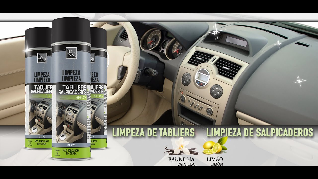 TIENDA EURASIA - Limpia Salpicaderos de Coche en Spray de Facil