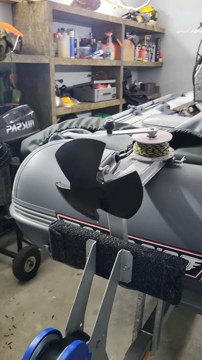 ручная якорная лебедка для лодки пвх!! #fishing #zanderfishing # ...