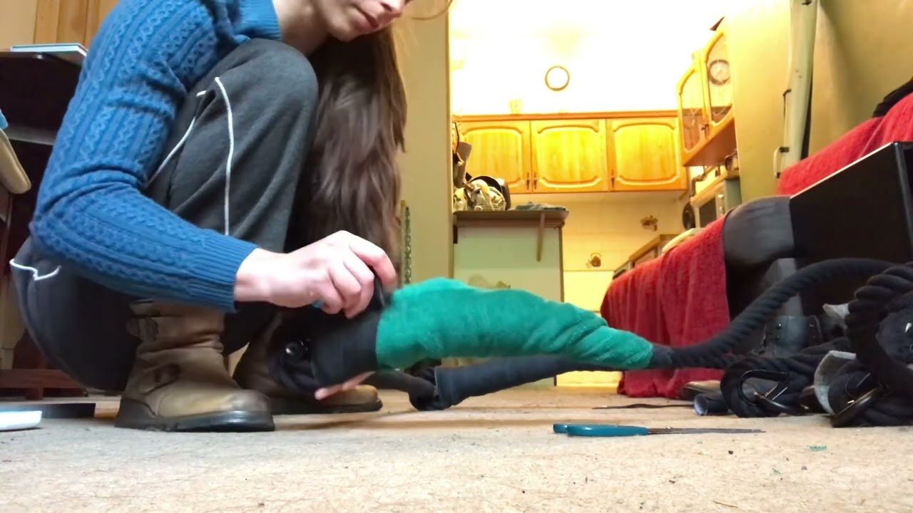 How to dress static trapeze