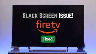Fix- Amazon FireStick TV Stuck Black Screen! screenshot 1