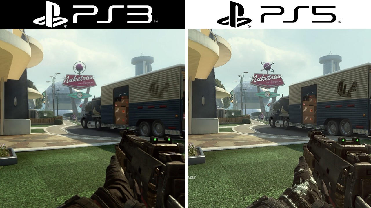 ps3 and ソフト(COD BO2、バトルフィールド4、グラセフ5) BLACK OPS 2 - PS5 vs PS3 - YouTube