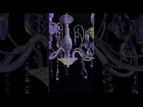 Классическая люстра-свеча на