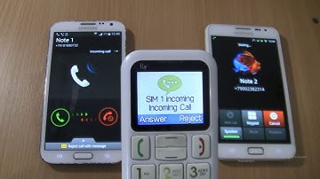Over the Horizon Incoming call & Outgoing call at the Same Time 2 Samsung Galaxy Note 1+Note 2+Fly