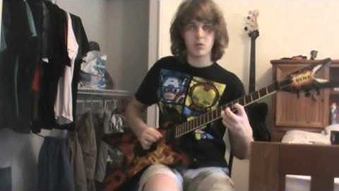 Digitech Whammy DT demo part 2 - octave/harmany part (BAD VID)