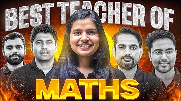 Best Teachers for Maths 🔥 for SSC l SSC Exams 2026 