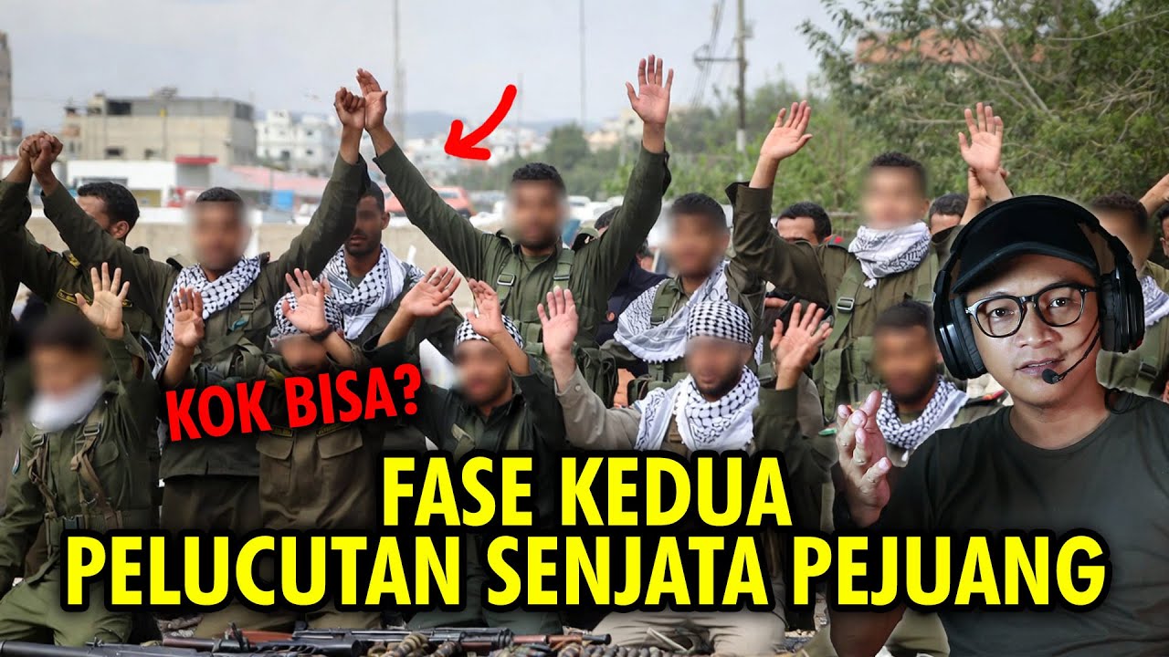 Pelucutan Senjata Pejuang Gaza - FASE KEDUA GENJATAN SENJATA