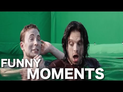 Captain America: Civil War Cast (FUNNY MOMENTS)