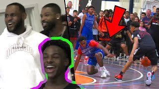 Lebrons 15U Squad Shuts It Down Nasty Poster Ankle Breaker Strive For Greatness Vs Gorillas