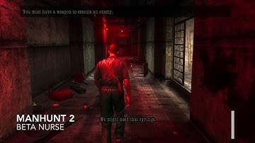 Manhunt 2: Escape Asylum - Regular vs Beta Nurse
