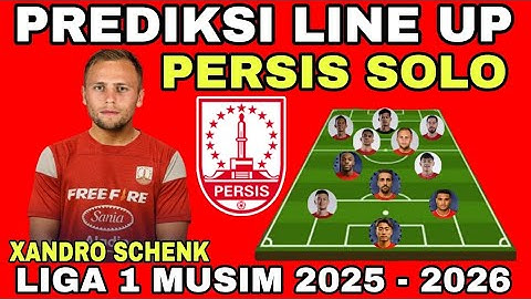 NGERI 🔥 PREDIKSI LINE UP PERSIS SOLO DI LIGA 1 MUSIM 2025 - 2026 | AUTO JUARA | BERITA PERSIS SOLO 🔥