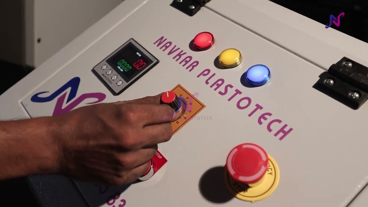 Rope making machine 12mm x 24mm by navkar plastotech 