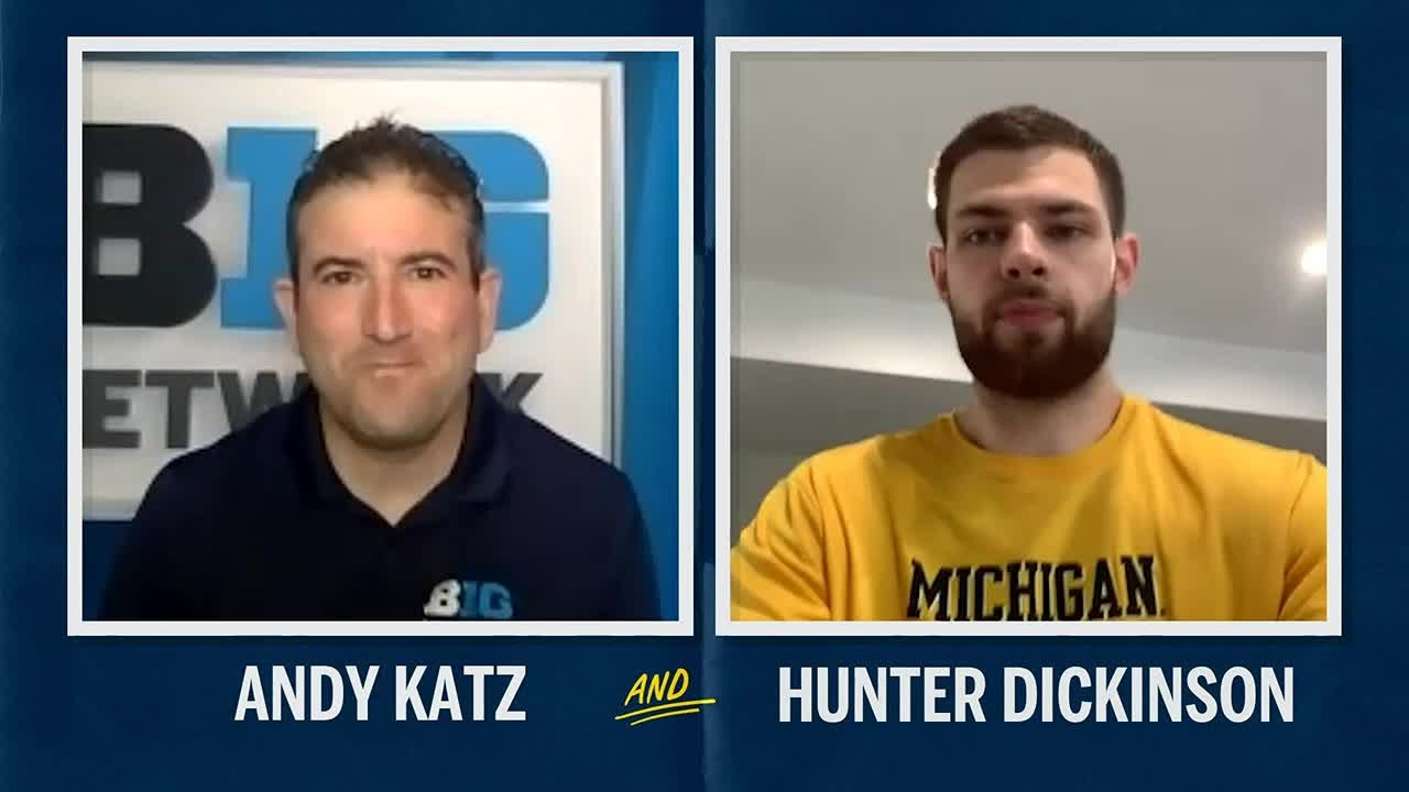 Hunter Dickinson on His Decision to Enter the NBA Draft | Michigan Basketball | Katz Chats