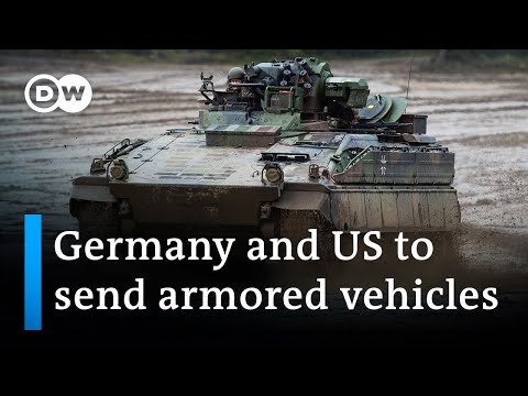 Germany and US agree to send armored vehicles to Ukraine | DW News