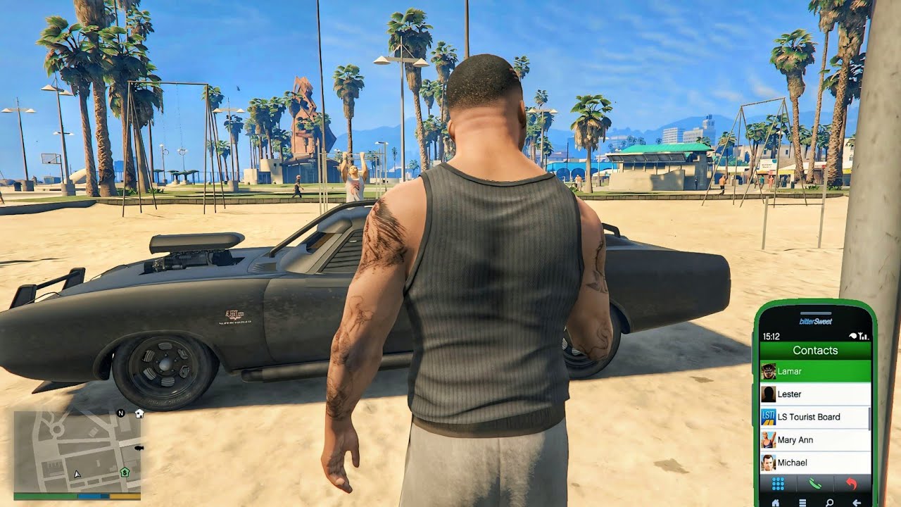 Gta V Enchanted - Franklin Owns the Most Iconic Rare Car — Then Calls Lamar But .......