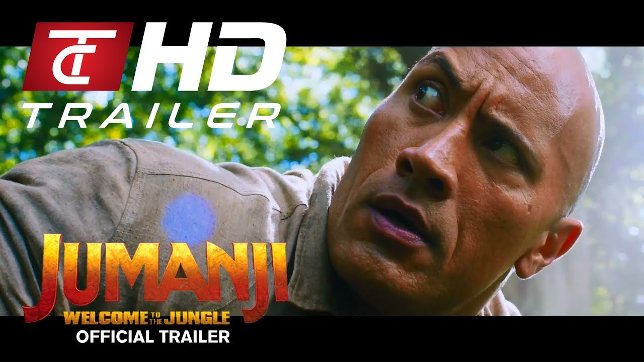 JUMANJI: WELCOME TO THE JUNGLE - Official Trailer (HD) | Dwayne Johnson ...