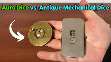 Demley Auto Dice vs  Antique Brass Mechanical Dice 🎲 Gadgetify