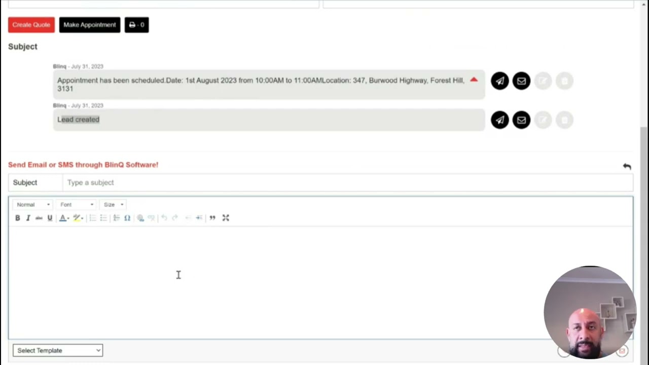 How BlinQ CRM Tracks Leads, Emails & Files in One Place | CRM Demo