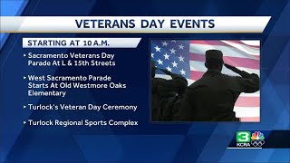 Here are Veterans Day events happening today in Northern California