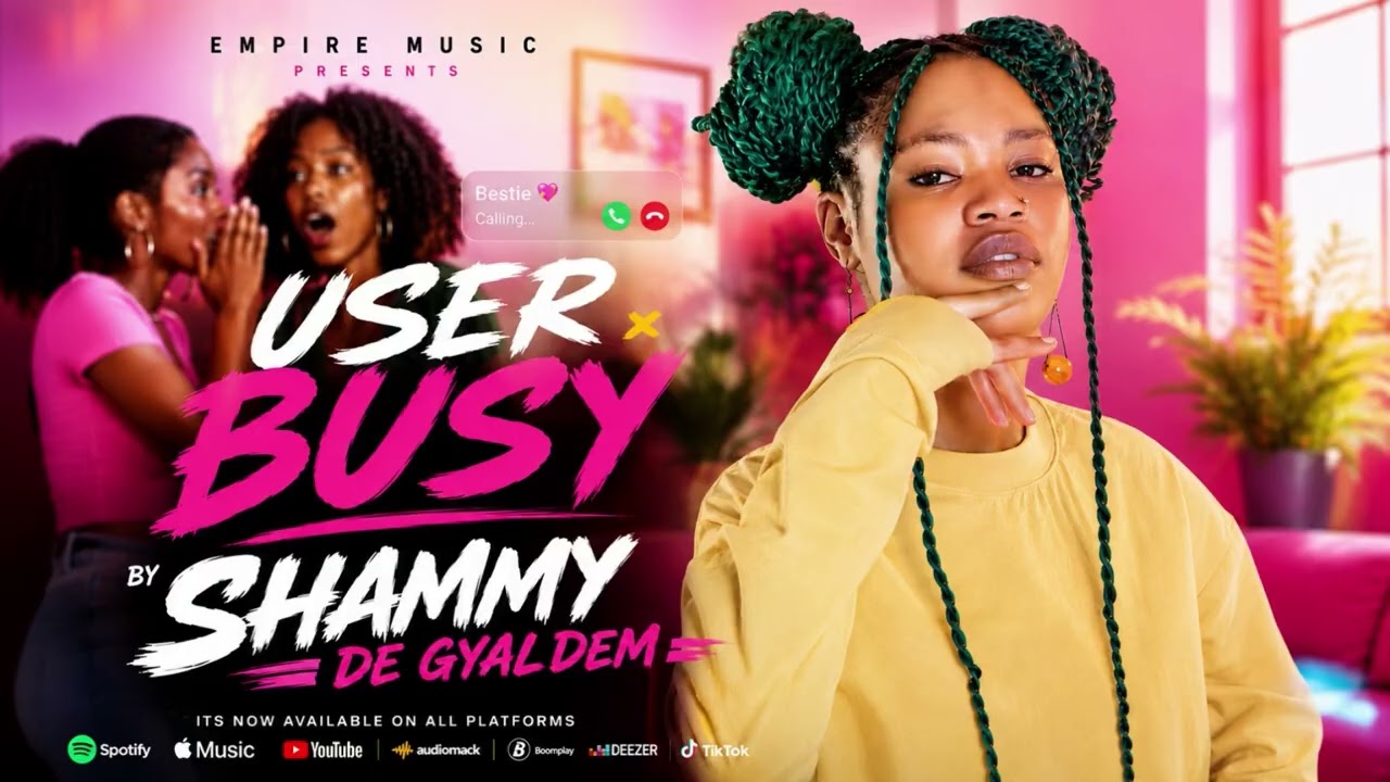 Watch Shammy De Gyal Dem – User Busy ❤️🎶 on YouTube Watch Shammy De Gyal Dem – User Busy ❤️🎶 on YouTube