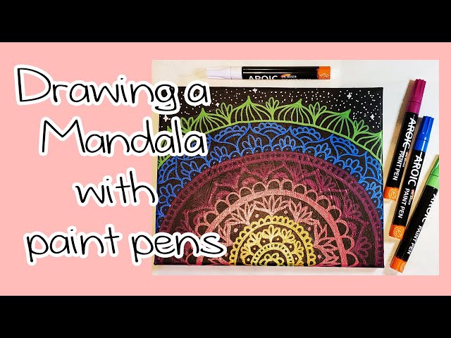 Using Paint Pens On Canvas