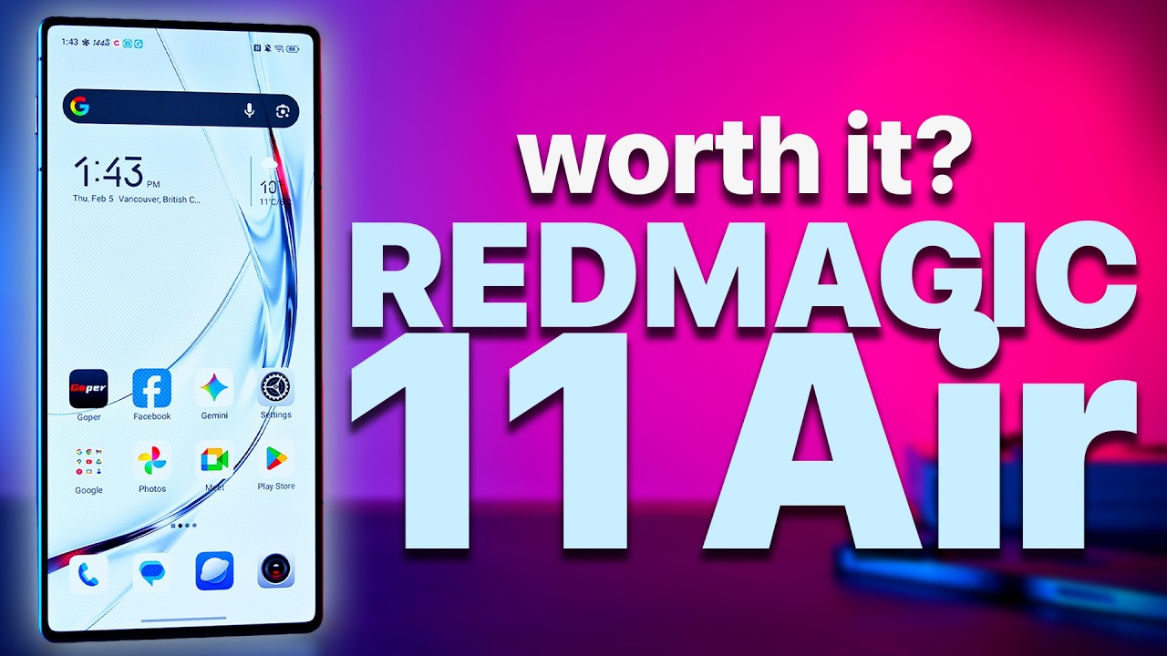 REDMAGIC 11 Air - worth buying? (Review!)