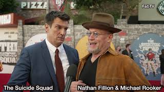 The Suicide Squad - Nathan Fillion & Michael Rooker