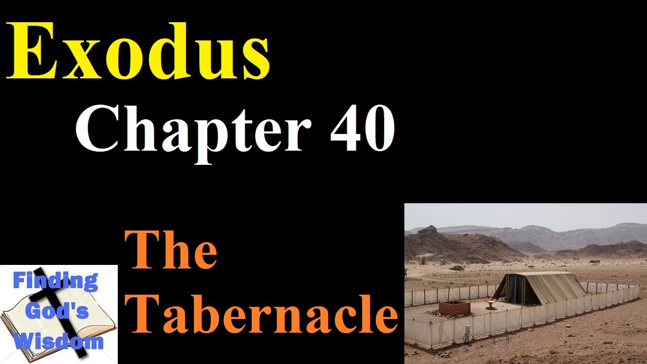 Exodus chapter 40 summary