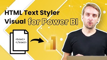 HTML VizCreator Cert (HTML Text Styler) Visual for Power BI