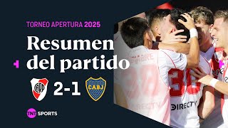 Thumbnail for ¡RIVER VENCIÓ a BOCA en un SUPERCLÁSICO EMOTIVO! | #River 2-1 #Boca | Resumen