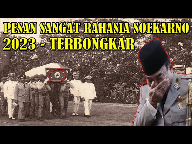 CEPAT SEBARKAN❗ INILAH SATU PESAN SOEKARNO YANG SELAMA INI DIRAHASIAKAN NEGARA?! - SEJARAH NUSANTARA class=