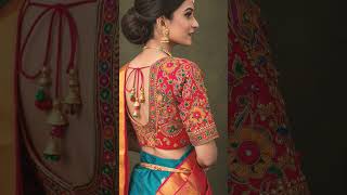 Trendy blouse designs #saree #blouse #shorts #trending #fashion #new #latest #shortvideo #ytshorts