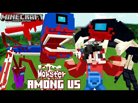 Creepy Among Us sa Minecraft PE | Nakakatakot mga Among Us