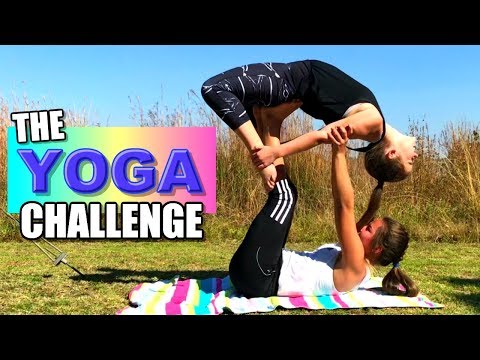 THE YOGA CHALLENGE WITH MY BEST FRIEND