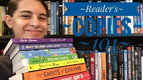 Advanced Reader Copies (ARCs) 101