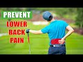 Avoid golf related back pain with these 5 exercises