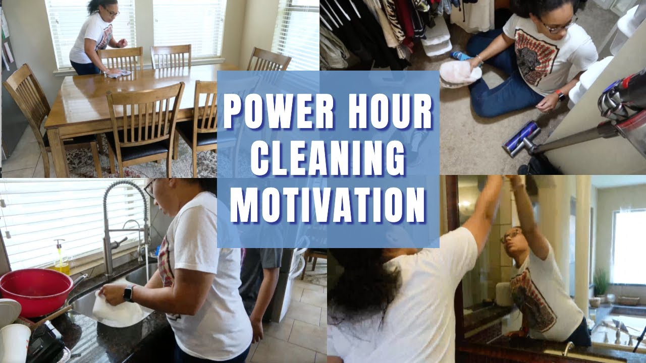 POWER HOUR CLEAN WITH ME 2021 I  AFTER WEEKEND CLEAN