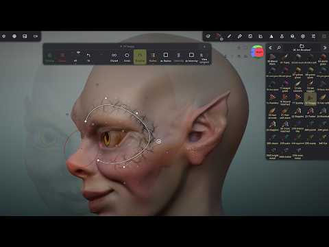 Hold it.. this is Nomad Sculpt's best 2.9 new Feature!
