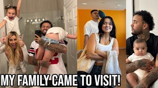 72 HOURS WITH MY FAMILY IN MIAMI: Finally Meeting Celys Family, Superbowl + MORE!